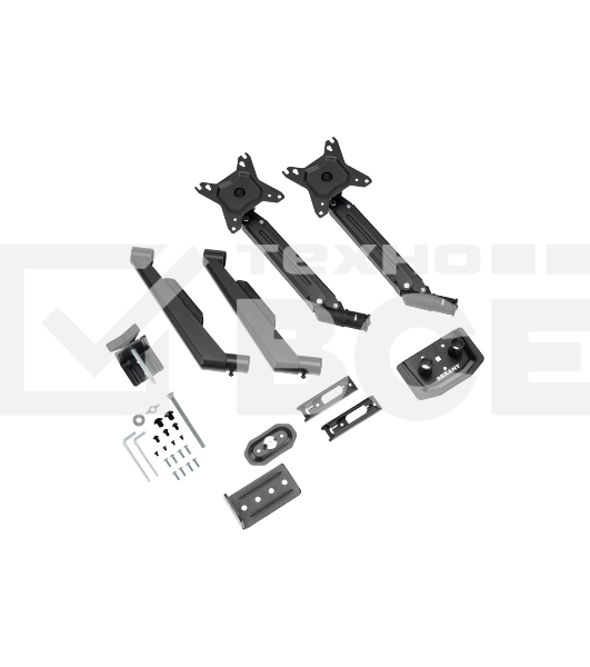 Кронштейн для двух мониторов Rexant 13'-32', настольный с газлифтом, серия PROFI