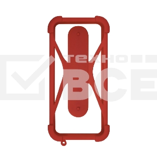 Чехол-бампер универсальный для смартфонов OLMIO #1, р. 4.5''-6.5'', бордовый