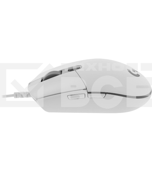 Мышь проводная Logitech G102 LIGHTSYNC белый, 8000 dpi, USB, кнопки - 6