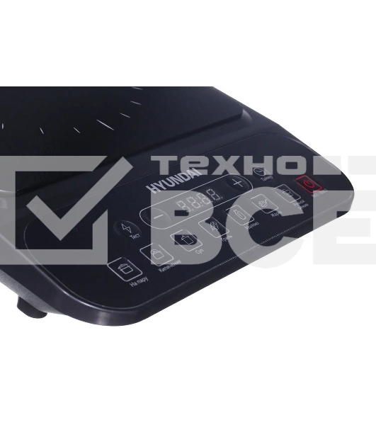 Плита настольная электрическая Hyundai HYC-0101 черный эмаль (настольная)