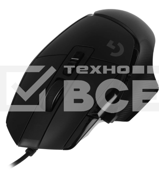 Мышь проводная Logitech G502 X черный, 25600 dpi, USB, кнопки - 13