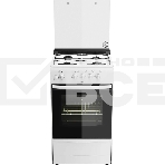 Плита газовая Darina 1B GM 441 005 W белый/черный, конфорок 4 шт, духовка 50 л, 50 см x 85 см x 51 см, фото3