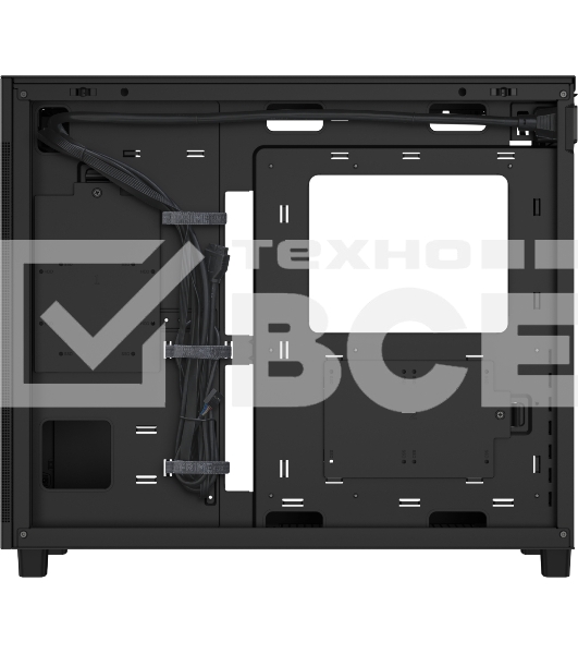 Корпус ASUS Prime AP303 TG, Midi-Tower, чёрный, 1 x 120 мм