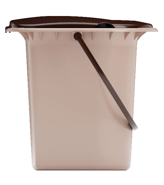 Ведро-туалет 18л Альтернатива М1525 бежевый