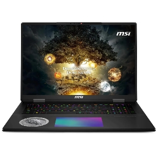Ноутбук MSI Titan Dragon Edition 18 HX A2XWIG-1020RU Core Ultra 9 285HX 64Gb SSD4Tb NVIDIA GeForce RTX5080 16Gb 18' IPS UHD+ (3840x2400) Windows 11 Home black WiFi BT Cam (9S7-1824A5-1020)