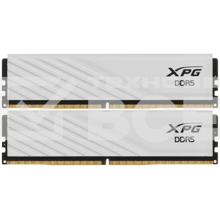 Оперативная память XPG Lancer Blade, DDR5, 32GB (2x16GB), 5600MHz, CL46, с радиаторами, белый