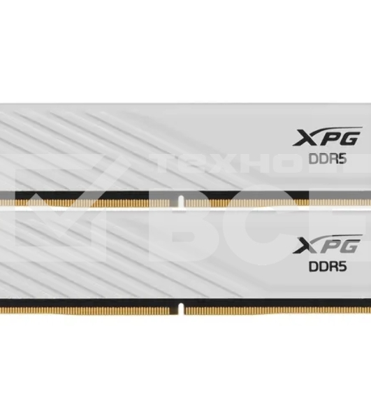 Оперативная память XPG Lancer Blade, DDR5, 32GB (2x16GB), 5600MHz, CL46, с радиаторами, белый