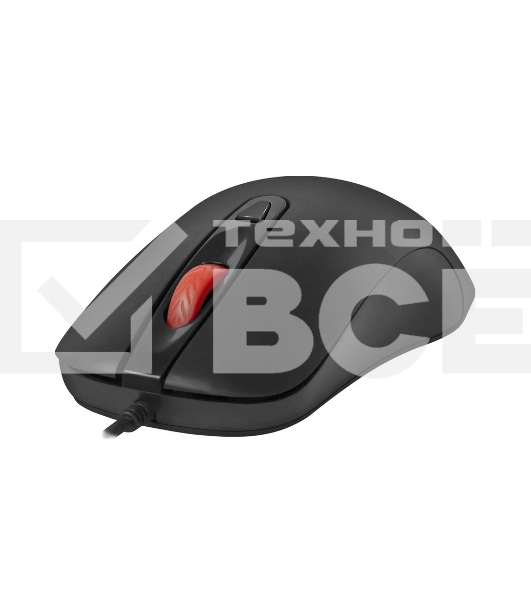 Мышь проводная Defender Omega MB-522 черный, 1600 dpi, USB, кнопки - 4