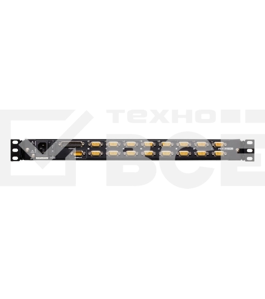 Портовый переключатель 16 с KVM консолью ATEN 16-Port PS/2-USB VGA Single Rail 17.3