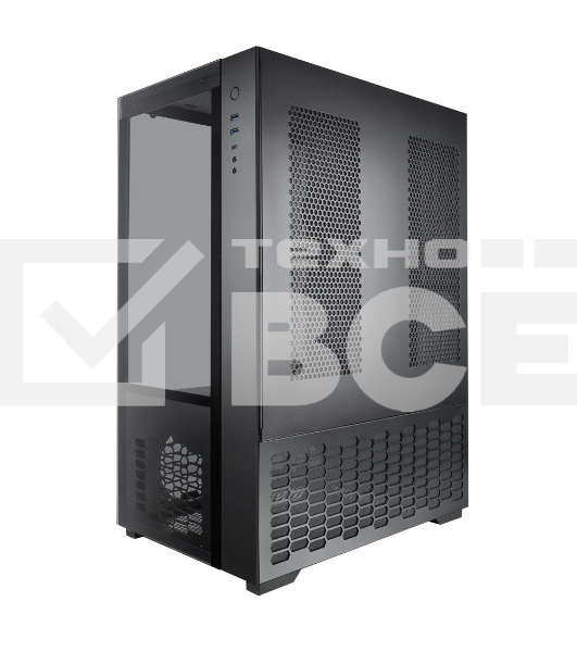 Компьютерный корпус Raijintek PAEAN PREMIUM 0R20B00208, black, Aluminum, ATX/MICRO ATX/MINI-ITX, USB3.0x2, Type Cx1, HD Audiox1