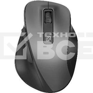 Мышь беспроводная Oklick 504MW черный/серый, 1600 dpi, радиоканал, USB, кнопки - 6
