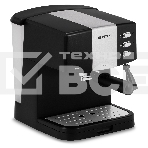 Кофеварка рожковая Vitek VT-1523(MC) черный/серебристый, исп. кофе - молотый, 1.5 л, 850 Вт, 15 Бар., фото2
