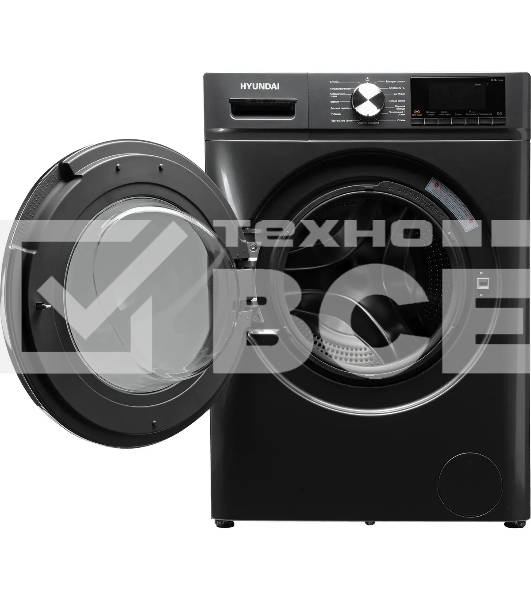 Стиральная машина Hyundai WFD8401 класс: A загр.фронтальная макс.:8кг (с сушкой) темно-серый