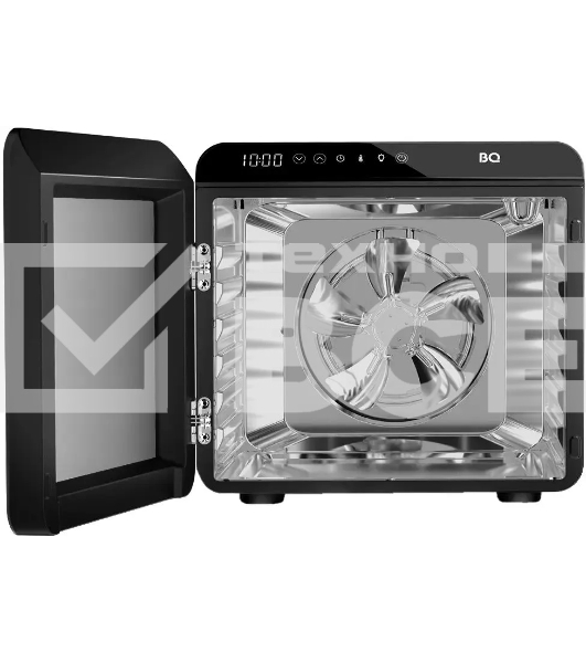 Сушилка для овощей и фруктов BQ FD1006 черный. мощность: 600 Вт