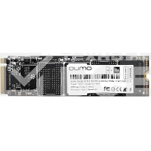 Накопитель SSD QUMO Novation, 256GB, M.2 2280, PCIe 3.0 x4, NVMe, R/W 3100/1290