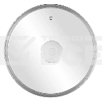 Крышка Rondell ArtDeco RDA-1712 (ST) стекло/стальной, фото 1