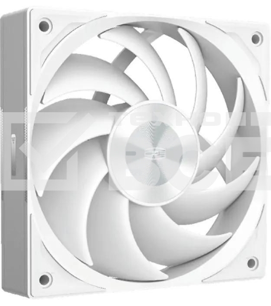 Вентилятор для корпуса PCCooler F5 R120 белый, 120 мм, 2200 об/мин, 32 дБ, 4 pin