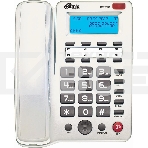 Телефон проводной Ritmix RT-550 белый/серый, фото 1
