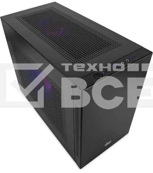 Компьютер IRU Game 510B7GS MT i5 13400F (2.5) 16Gb SSD1Tb RTX4060 8Gb Free DOS GbitEth 700W черный (2070903)