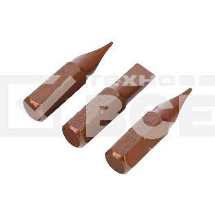 Бита EDGE by PATRIOT SL 5.5.мм, сталь S2, длина 25 мм, 3шт в блистере