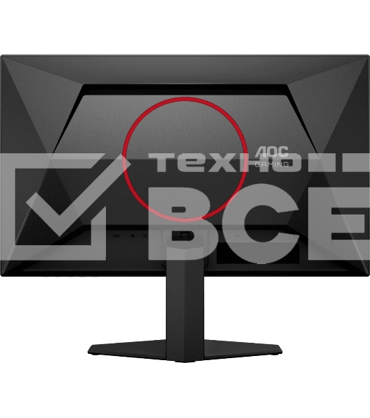 Монитор 23.8' AOC Q24G4E IPS 2560x1440, 180 Гц, 1 мс, 16:9, 350 кд/м², 2xHDMI 2.0, DP, HDR10, Adaptive-Sync, черный
