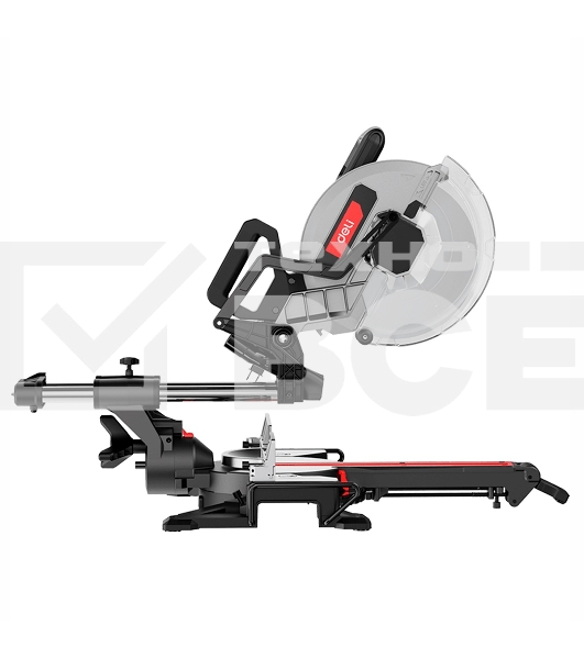 Торцовочная пила Deli DE571 (2000Вт, 5000об/мин, диаметр диска 305мм)