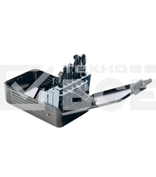 Набор сверл по металлу HSS (1-13мм, 25 шт) Deli DH-MHZ025-ED1 металлический кейс