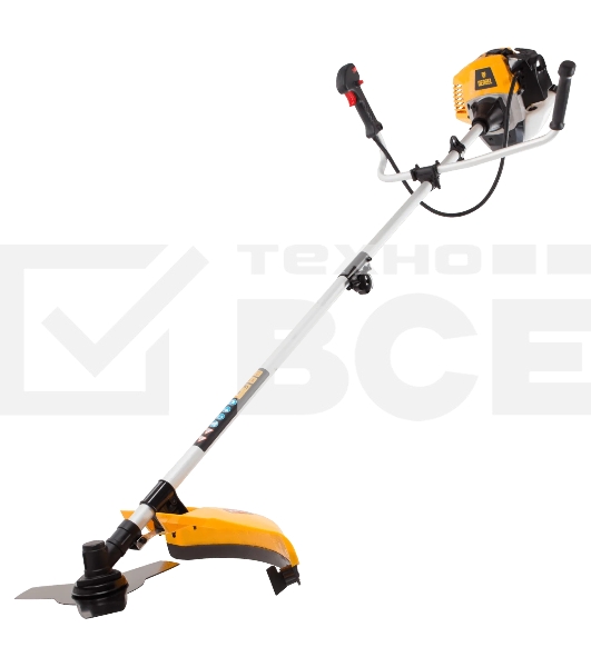 Триммер бензиновый Denzel DR-52S, 52 см3, разъемная штанга, состоит из 2 частей