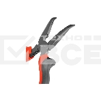 Длинногубцы Matrix black nickel 180 мм, изогнутые, двухкомпонентные рукоятки, фото4