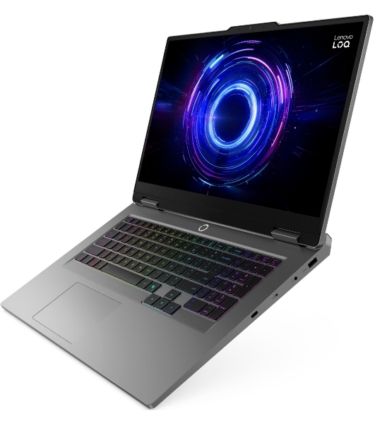 Ноутбук Lenovo LOQ 17IRX10/17.3'/IPS/Intel Core i7 13650HX/1920x1080/32GB/1024GB SSD/NVIDIA GeForce RTX 5060 8GB/Windows 11 Pro/серый/2.9kg