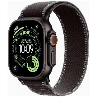 Умные часы Apple Watch Ultra 3, 1.92' LTPO OLED, 5G, Bluetooth 5.3, NFC, Wi-Fi, IP6X, WR100, черный / титан