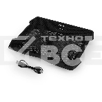 Подставка для ноутбука Buro 15'335x265x22мм 74.35дБ 1xUSB 2x 140ммFAN 480г металлическая сетка/пластик черный, фото5