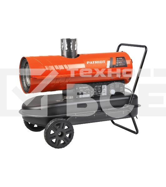 Калорифер дизельный PATRIOT DTC 202i, 20 кВт, 1300 м3/ч, термостат.