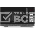 Микроволновая печь Hyundai HYM-D3012 черный 25л 800Вт кнопки, поворотный механизм, фото 1