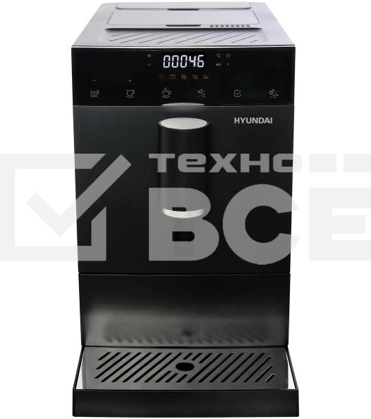 Кофемашина Hyundai HAM-4402 черный, исп. кофе - зерновой, 1.1 л, 1350 Вт, 20 Бар
