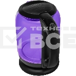 Чайник электрический Hyundai HYK-G5809 1.8л. 2200Вт фиолетовый/черный (корпус: стекло), фото5