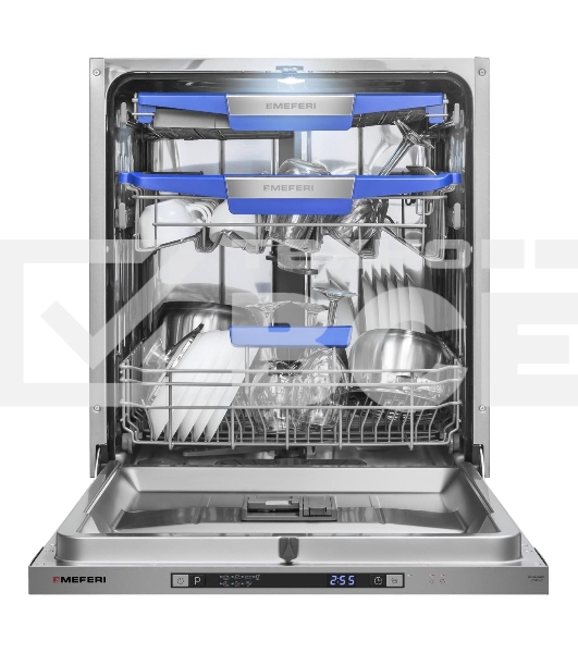 Встраиваемая посудомоечная машина Meferi MDW6073 Comfort, нержавеющая сталь, 59.8 см, 14 компл., 47 дБ, класс A