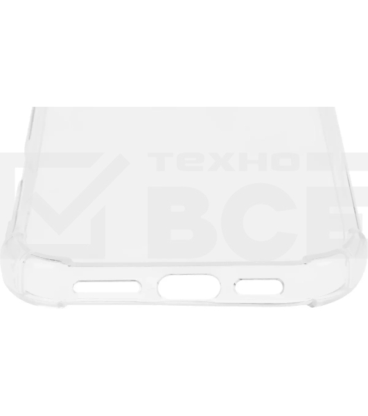 Чехол (клип-кейс) BoraSCO для Apple iPhone 16 Pro Max Bumper Case прозрачный