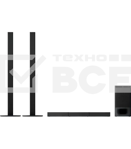 Саундбар Sony HT-S700RF 5.1 1000Вт+240Вт черный