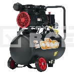 Компрессор поршневой P.I.T. PAC24-C1 безмасляный 110л/мин 24л 600Вт черный/красный, фото8