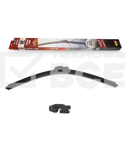 Щетки стеклоочистителя AVS BL-25 б/к 63см ''25 (1шт.) универсальные