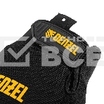 Перчатки универсальные Denzel 68002 усиленные, с защитными накладками, размер 9, фото4