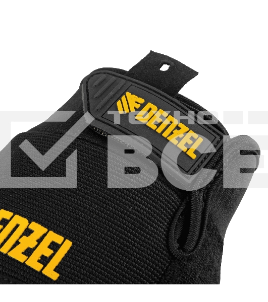 Перчатки универсальные Denzel 68002 усиленные, с защитными накладками, размер 9