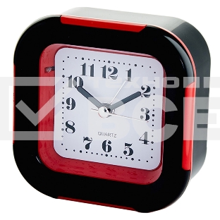 Будильник DELTA DT8-0015 9.2x4.4x9.4 см (красный)