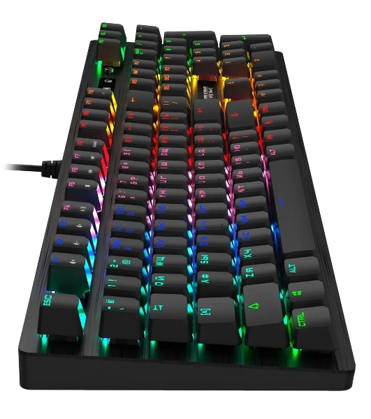 Клавиатура проводная A4 Bloody B820R Blue S механическая черный USB LED