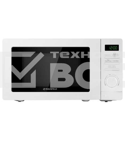 Микроволновая печь Maunfeld MFSMO720EW03 белый, 20 л, 1050 Вт, переключатели - сенсор
