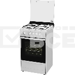 Плита газовая Darina 1B GM 441 005 W белый/черный, конфорок 4 шт, духовка 50 л, 50 см x 85 см x 51 см, фото4