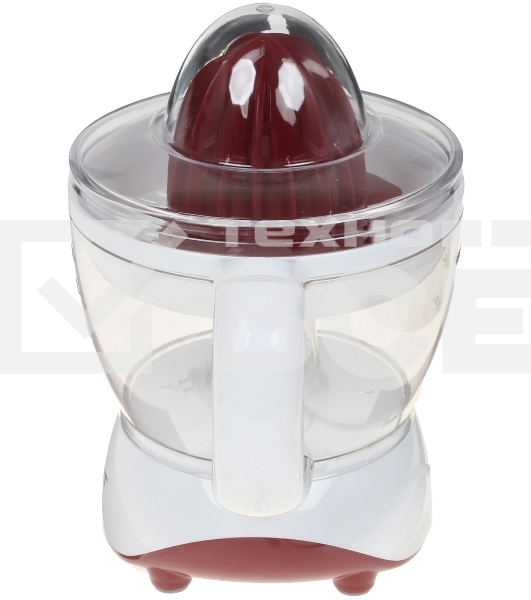 Соковыжималка Scarlett SC-JE50C06 белый/коричневый, цитрусовая, 25 Вт, 700 мл, механическое