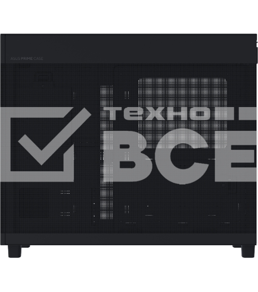 Корпус ASUS Prime AP303 TG, Midi-Tower, чёрный, 1 x 120 мм