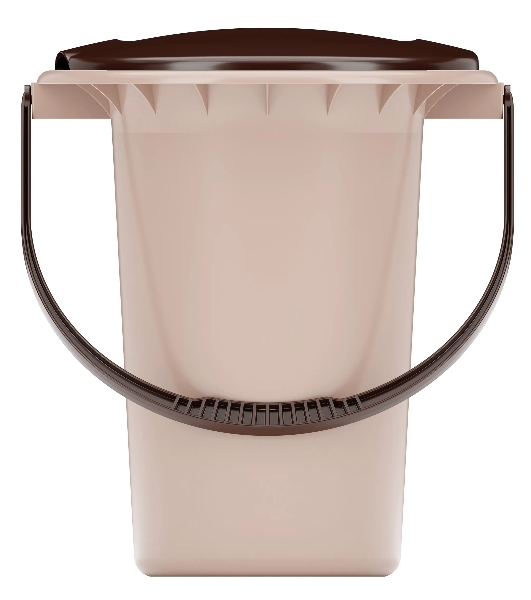 Ведро-туалет 18л Альтернатива М1525 бежевый